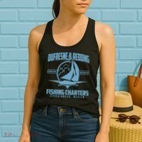 Dufresne And Redding Fishing Charters Zihuatanejo Mexico Women's Tank Top thumb 2