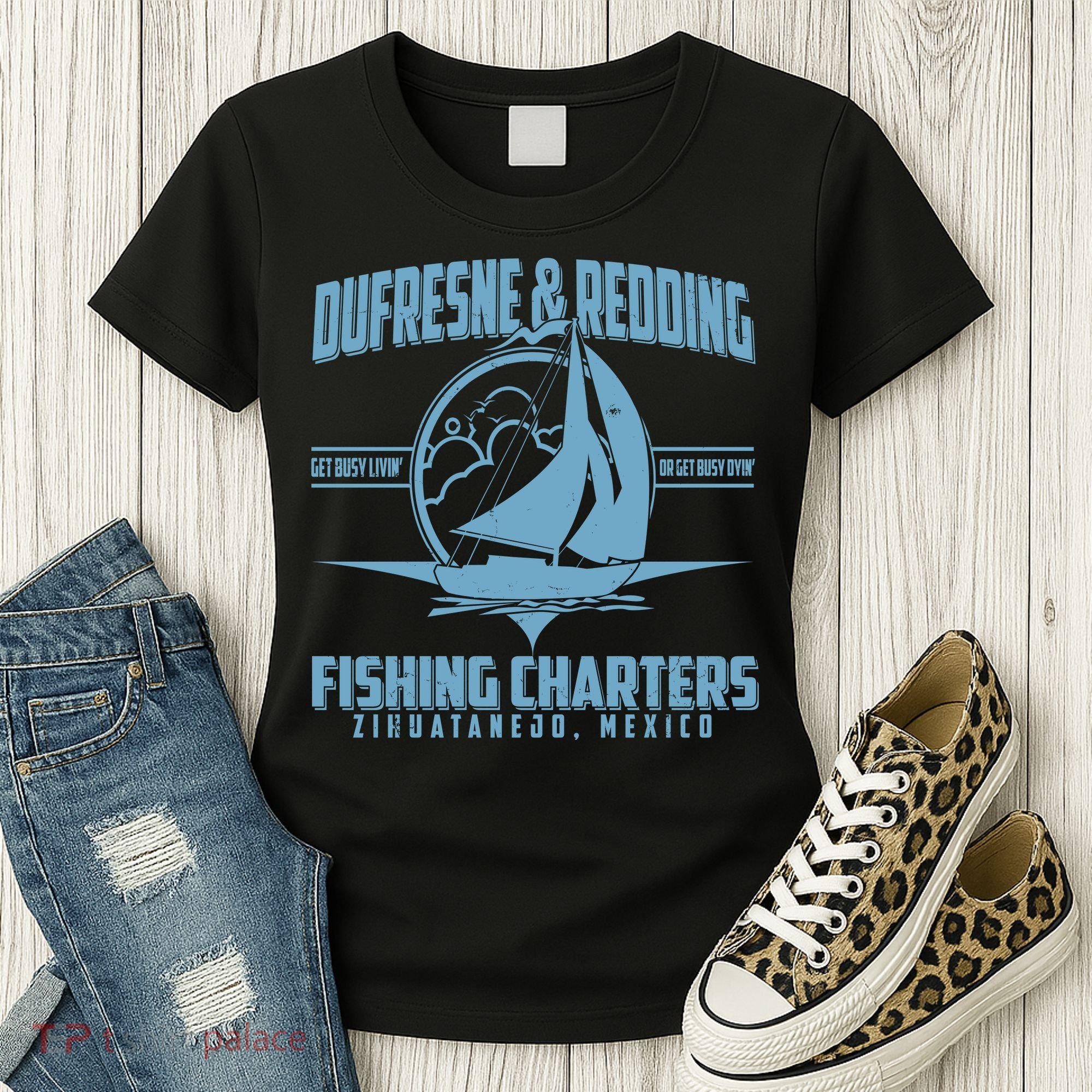 Dufresne And Redding Fishing Charters Zihuatanejo Mexico Women's T-Shirt