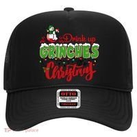Drink Up Grinches It's Christmas Lights Funny Xmas Holidays Hat thumb 0