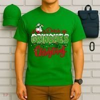 Drink Up Grinches It's Christmas Lights Funny Xmas Holidays T-Shirt thumb 6