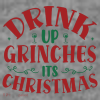 Drink Up Grinches Its Christmas Toddler Hoodie thumb 2