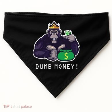 Dumb Money Ape USA-Made Doggie Bandana