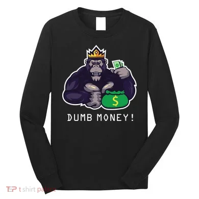 Dumb Money Ape Long Sleeve Shirt