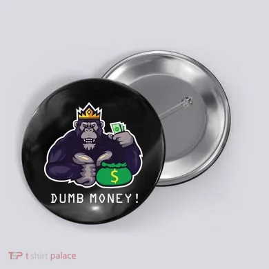 Dumb Money Ape Button