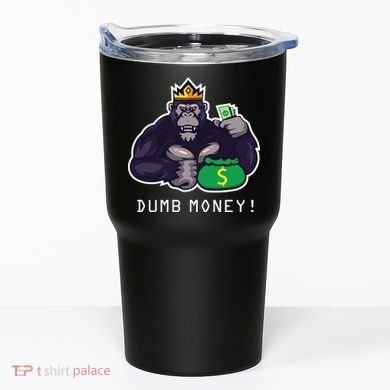 Dumb Money Ape Tumbler