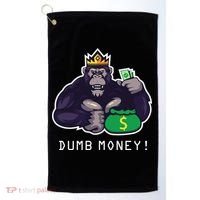 Dumb Money Ape Golf Towel thumb 0