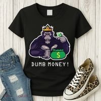 Dumb Money Ape Women's T-Shirt thumb 3