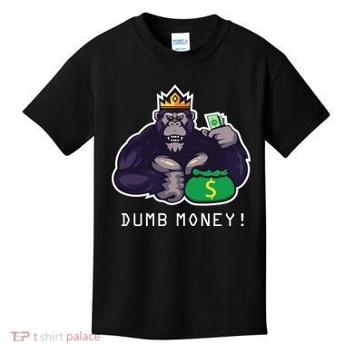 Dumb Money Ape Kids T-Shirt