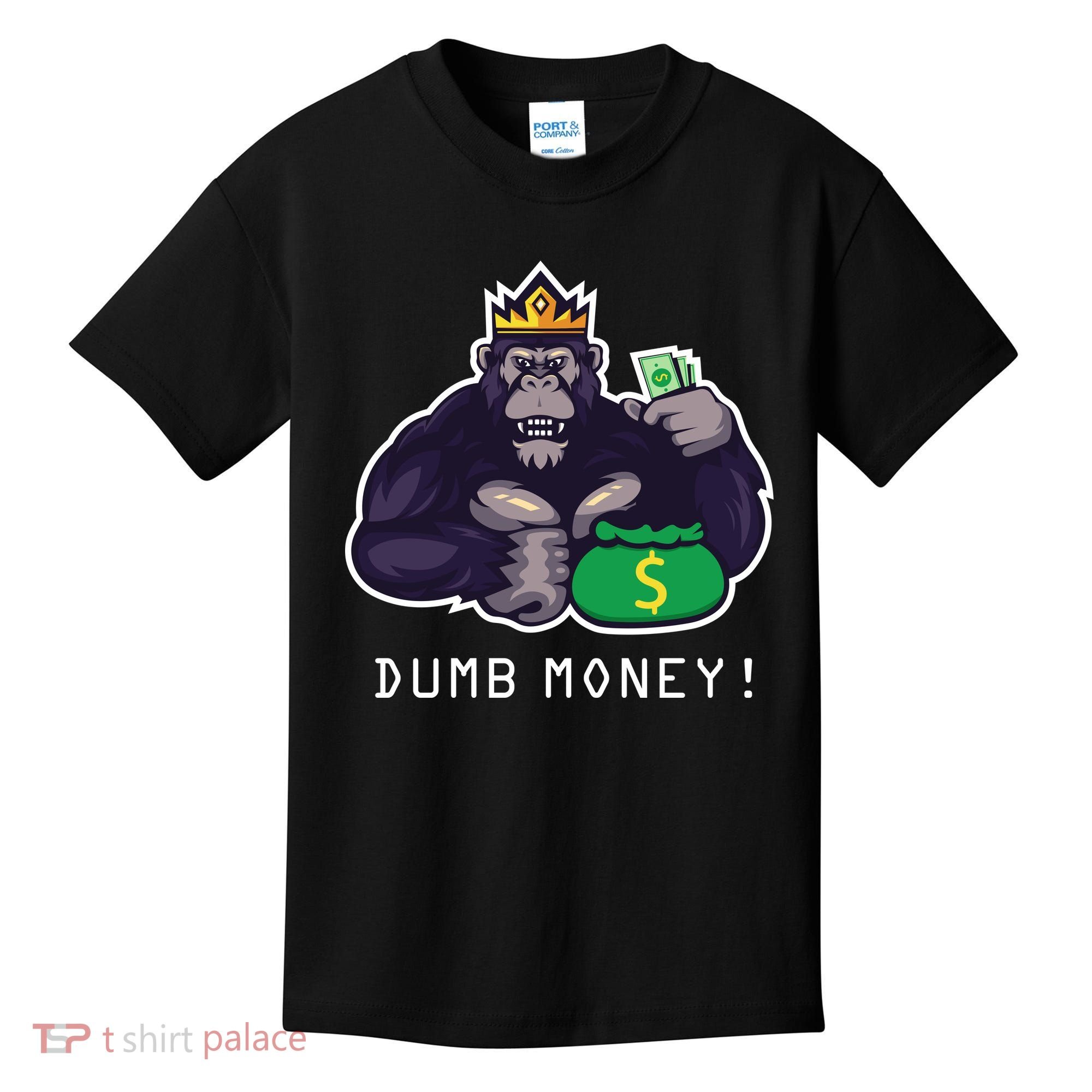 Dumb Money Ape Kids T-Shirt