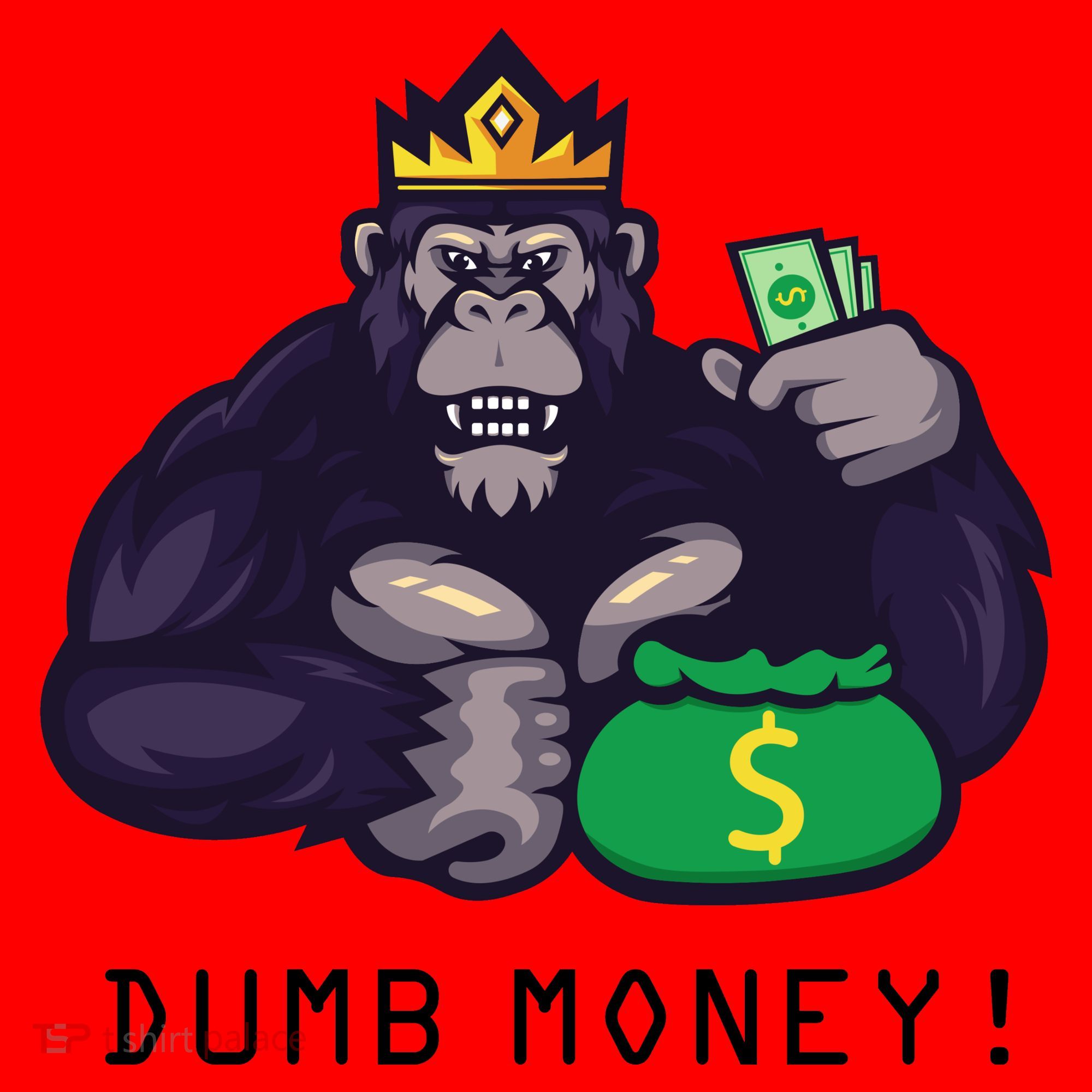 Dumb Money Ape Santa Hat