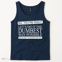Dumbest Way Possible Tank Top thumb 2