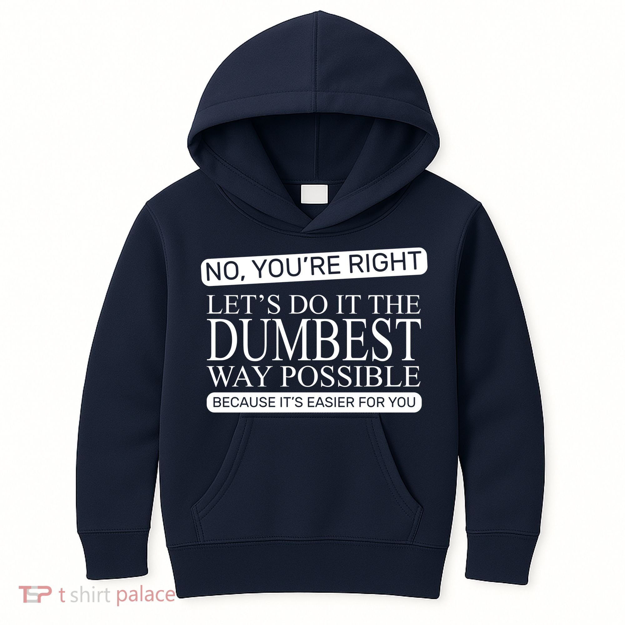 Dumbest Way Possible Kids Hoodie
