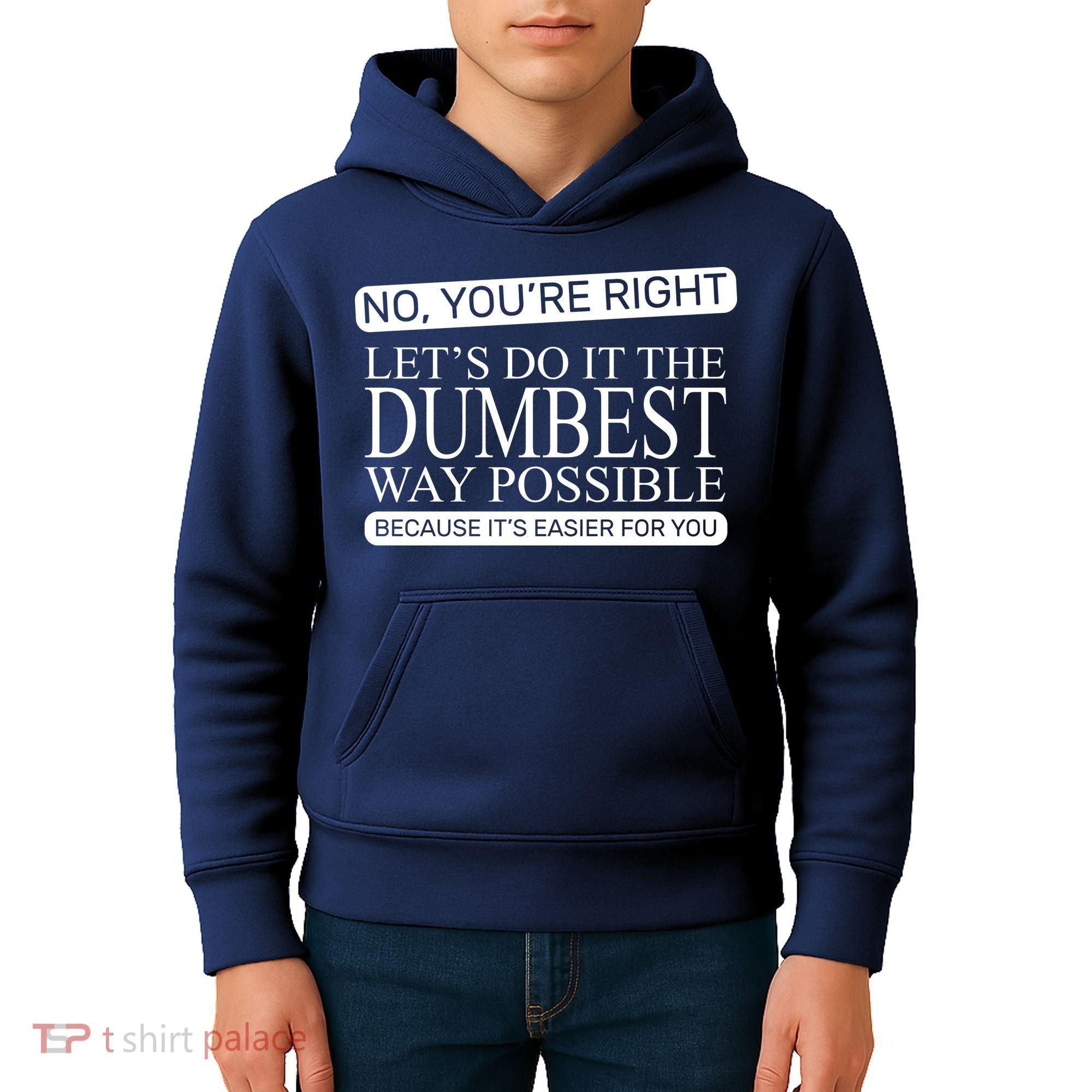 Dumbest Way Possible Kids Hoodie