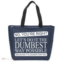 Dumbest Way Possible Tote Bag thumb 0