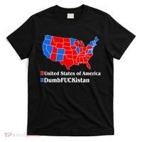 DumbFUCKistan Vs. United States of America Election Map Republicans T-Shirt thumb 0