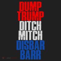 Dump Trump Ditch Mitch Disbar Barr Women's Sweatshirt thumb 2