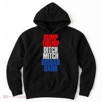 Dump Trump Ditch Mitch Disbar Barr Hoodie thumb 0