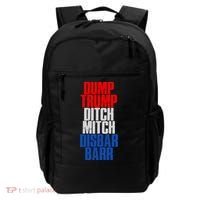 Dump Trump Ditch Mitch Disbar Barr Backpack thumb 0