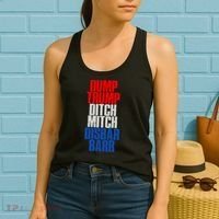 Dump Trump Ditch Mitch Disbar Barr Women's Tank Top thumb 2