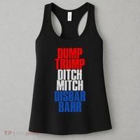 Dump Trump Ditch Mitch Disbar Barr Women's Tank Top thumb 3
