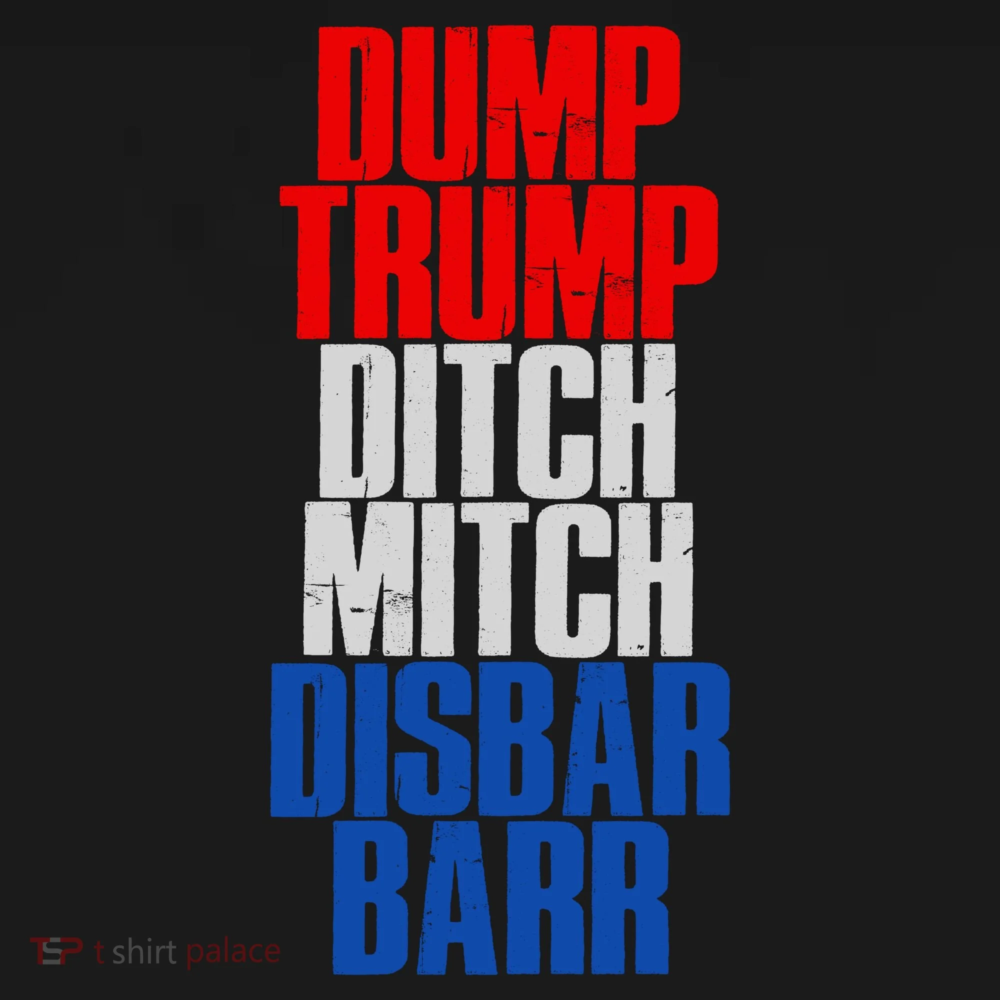 Dump Trump Ditch Mitch Disbar Barr Women's Long Sleeve Shirt