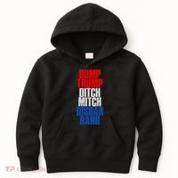 Dump Trump Ditch Mitch Disbar Barr Kids Hoodie thumb 0