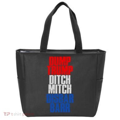 Dump Trump Ditch Mitch Disbar Barr Tote Bag