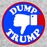 Dump Trump Emblem Toddler T-Shirt thumb 2