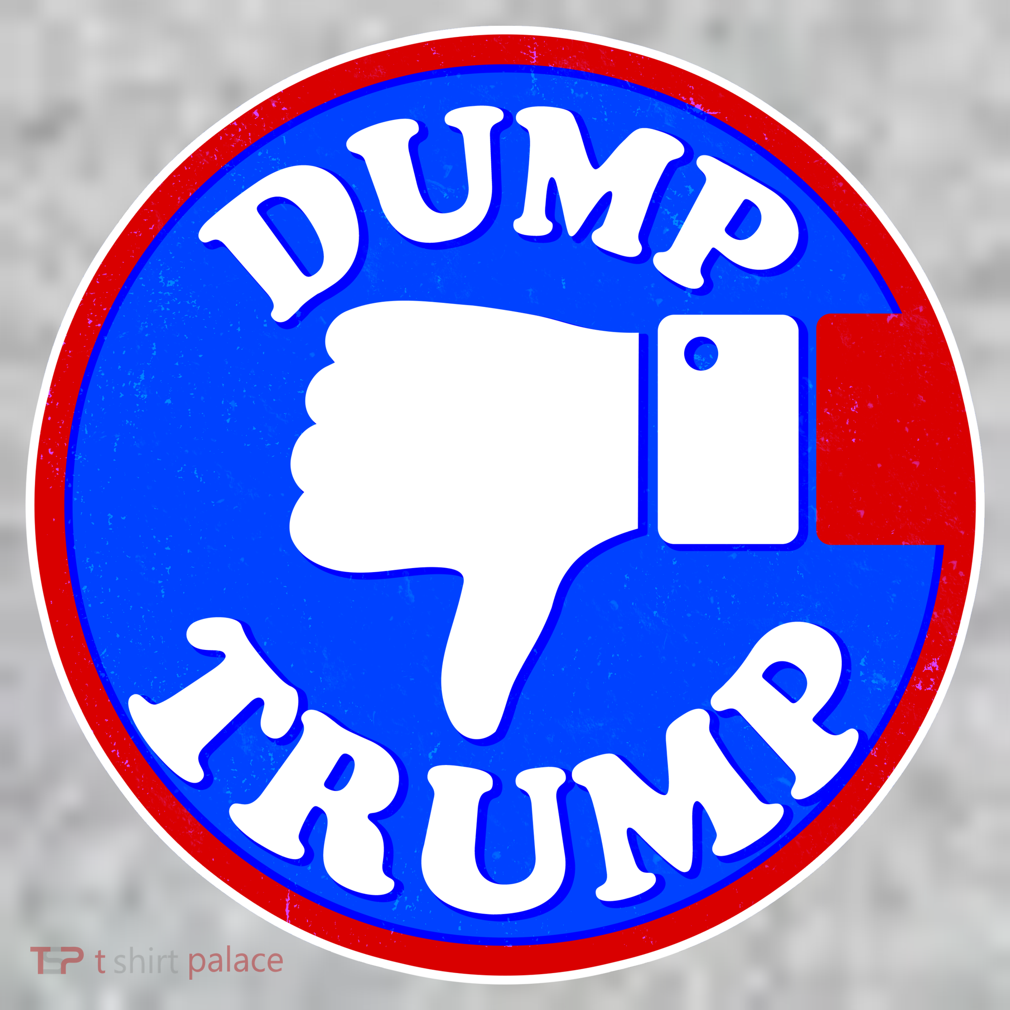 Dump Trump Emblem Toddler T-Shirt