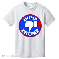 Dump Trump Emblem Kids T-Shirt thumb 0