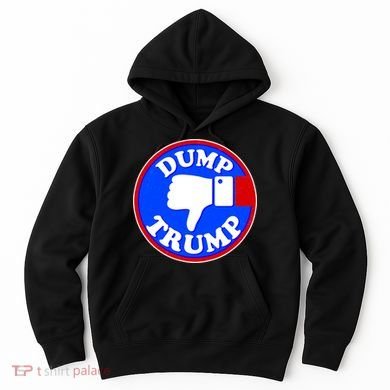 Dump Trump Emblem Hoodie