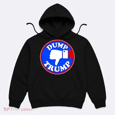 Dump Trump Emblem Hoodie