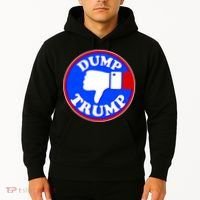 Dump Trump Emblem Hoodie thumb 2