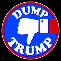 Dump Trump Emblem Backpack thumb 2