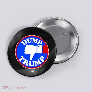 Dump Trump Emblem Button