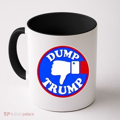 Dump Trump Emblem Coffee Mug
