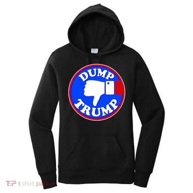 Dump Trump Emblem Women's Hoodie