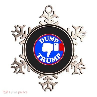 Dump Trump Emblem Ornament