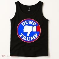 Dump Trump Emblem Tank Top thumb 2