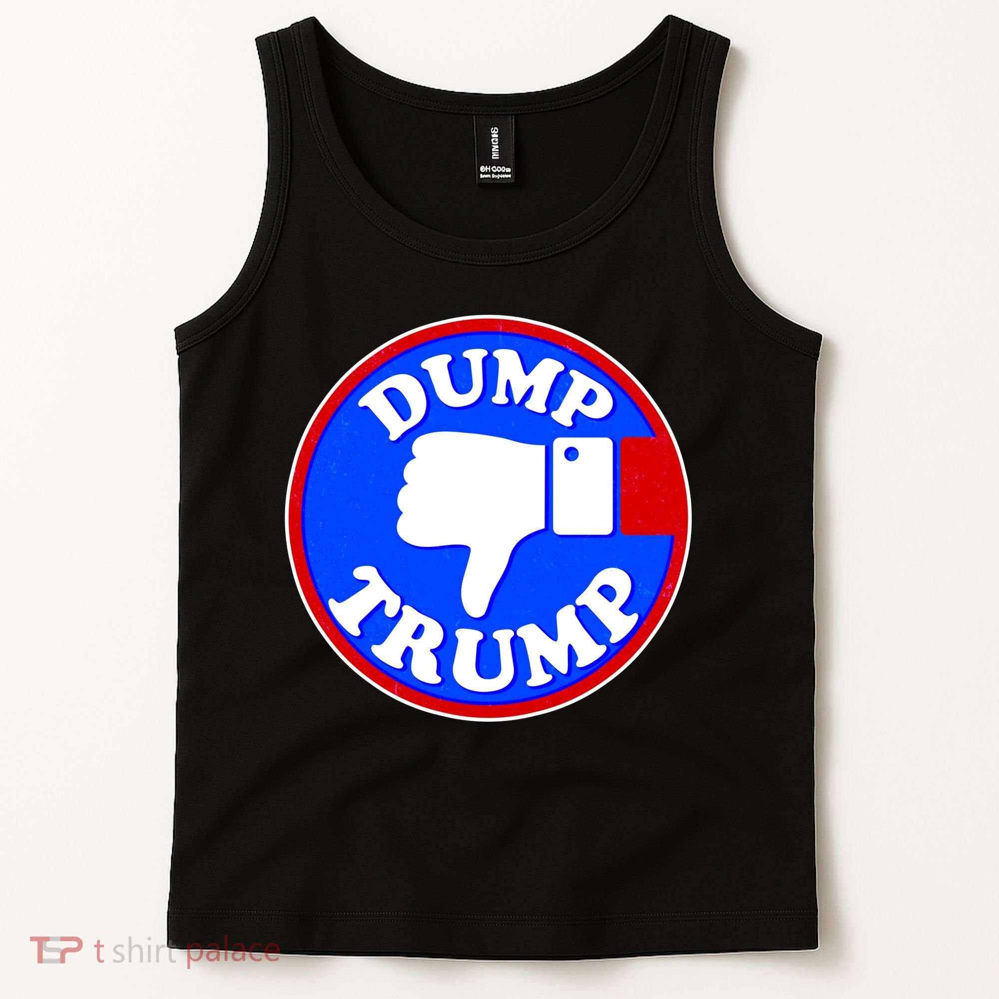 Dump Trump Emblem Tank Top