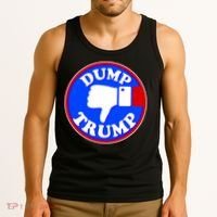 Dump Trump Emblem Tank Top thumb 3