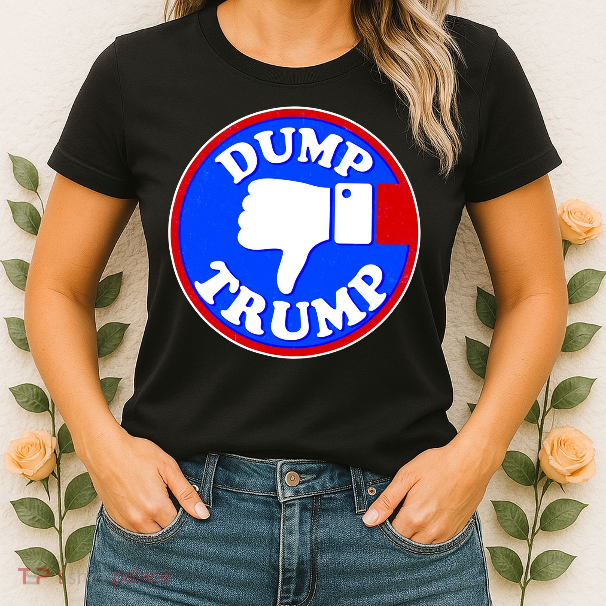 Dump Trump Emblem Women's T-Shirt