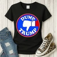 Dump Trump Emblem Women's T-Shirt thumb 3
