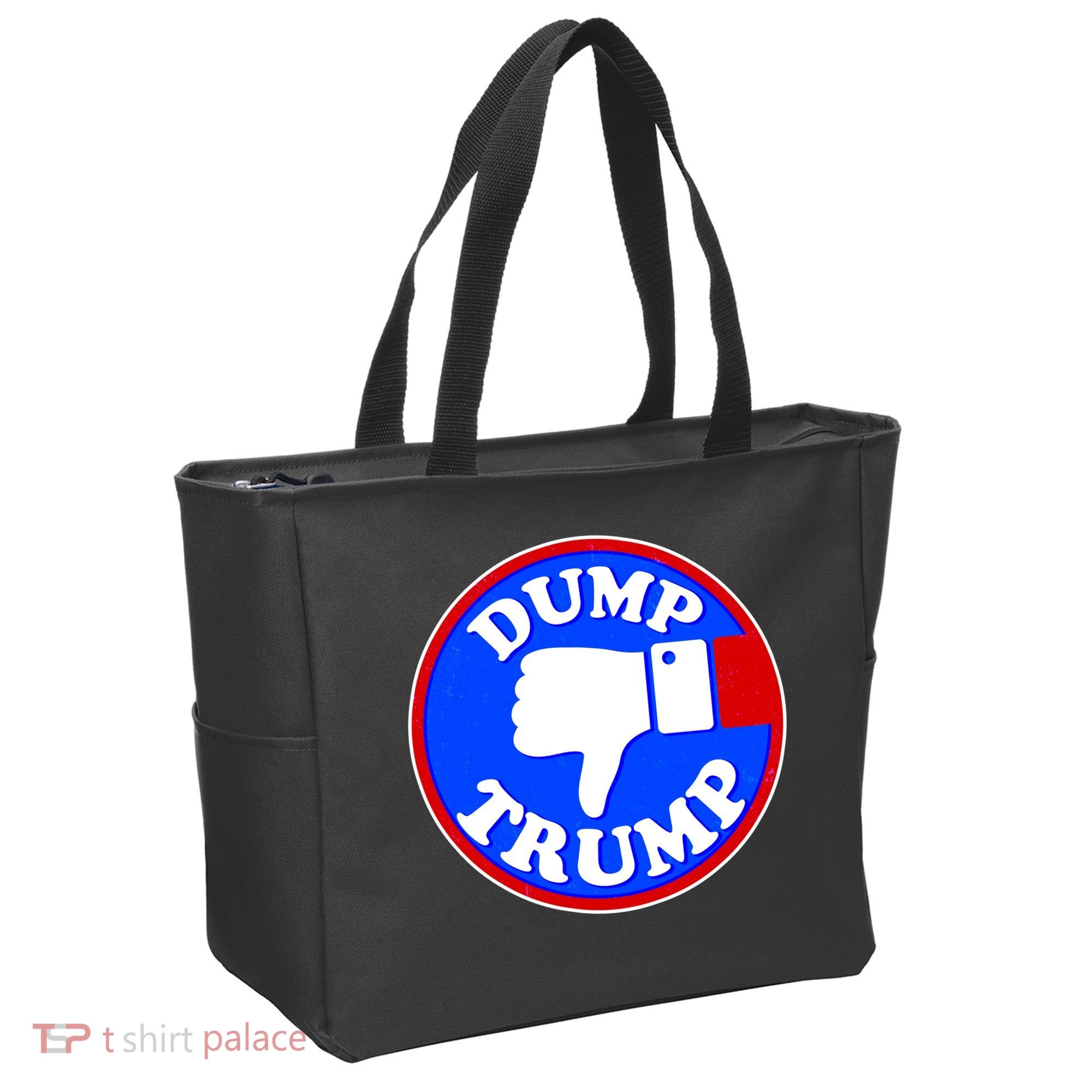 Dump Trump Emblem Tote Bag