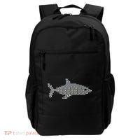 Dun Dun Dun Shark Logo Backpack thumb 0