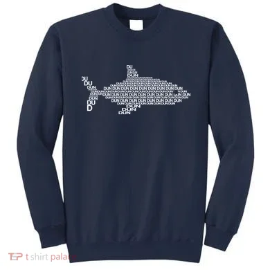 Dun Dun Dun Shark Logo Sweatshirt