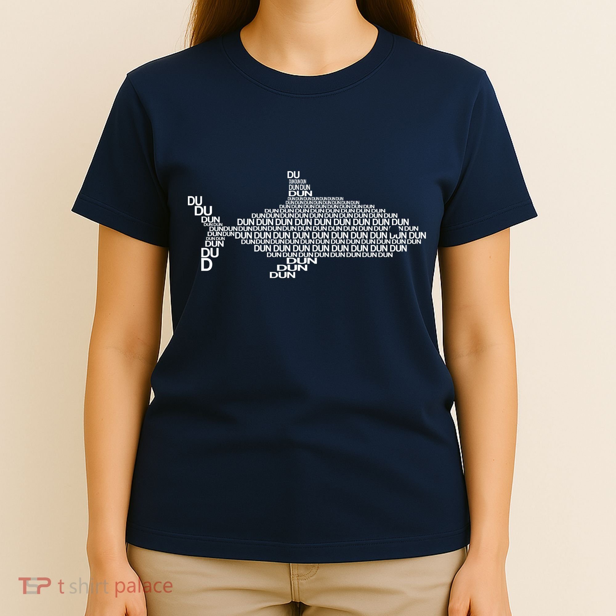 Dun Dun Dun Shark Logo T-Shirt
