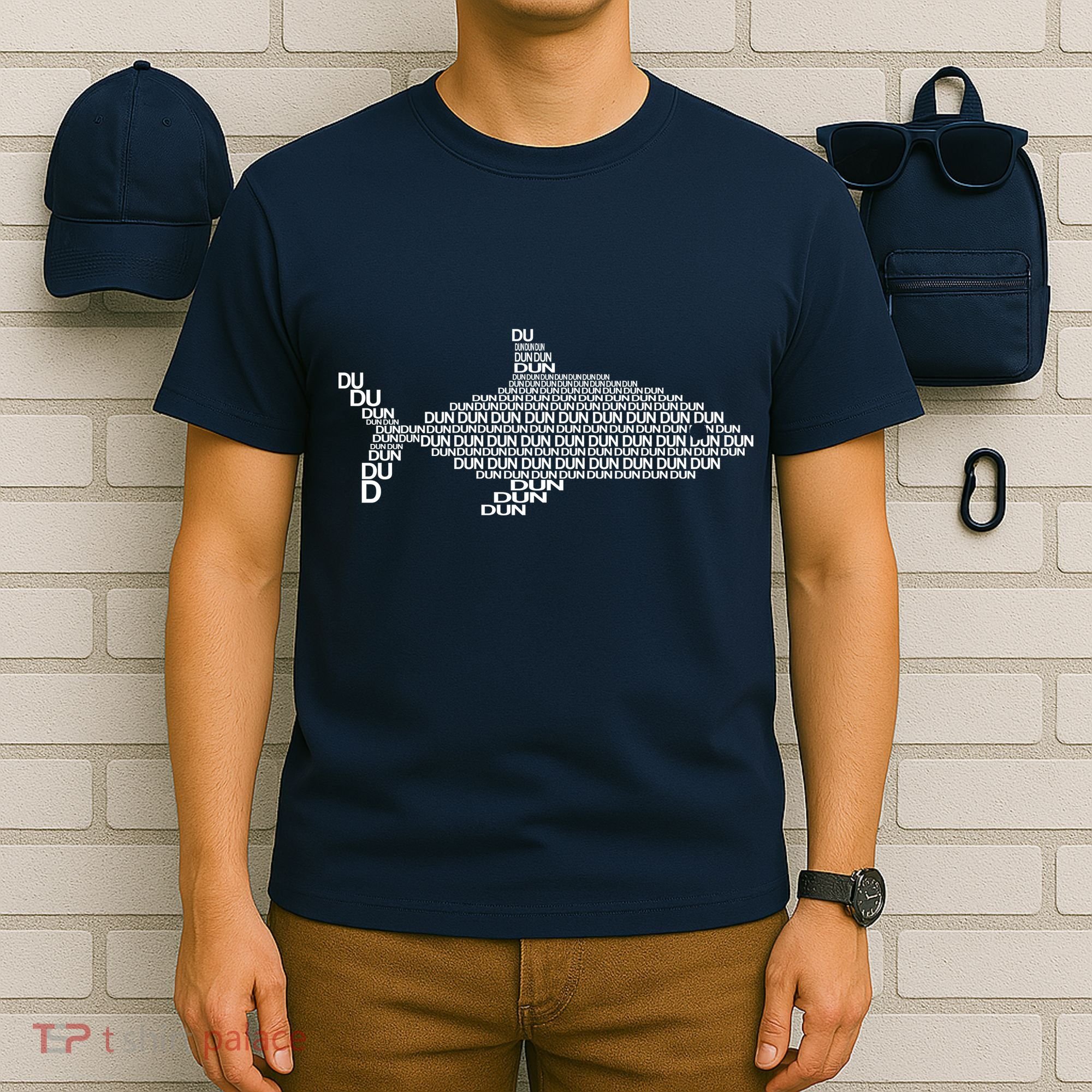 Dun Dun Dun Shark Logo T-Shirt
