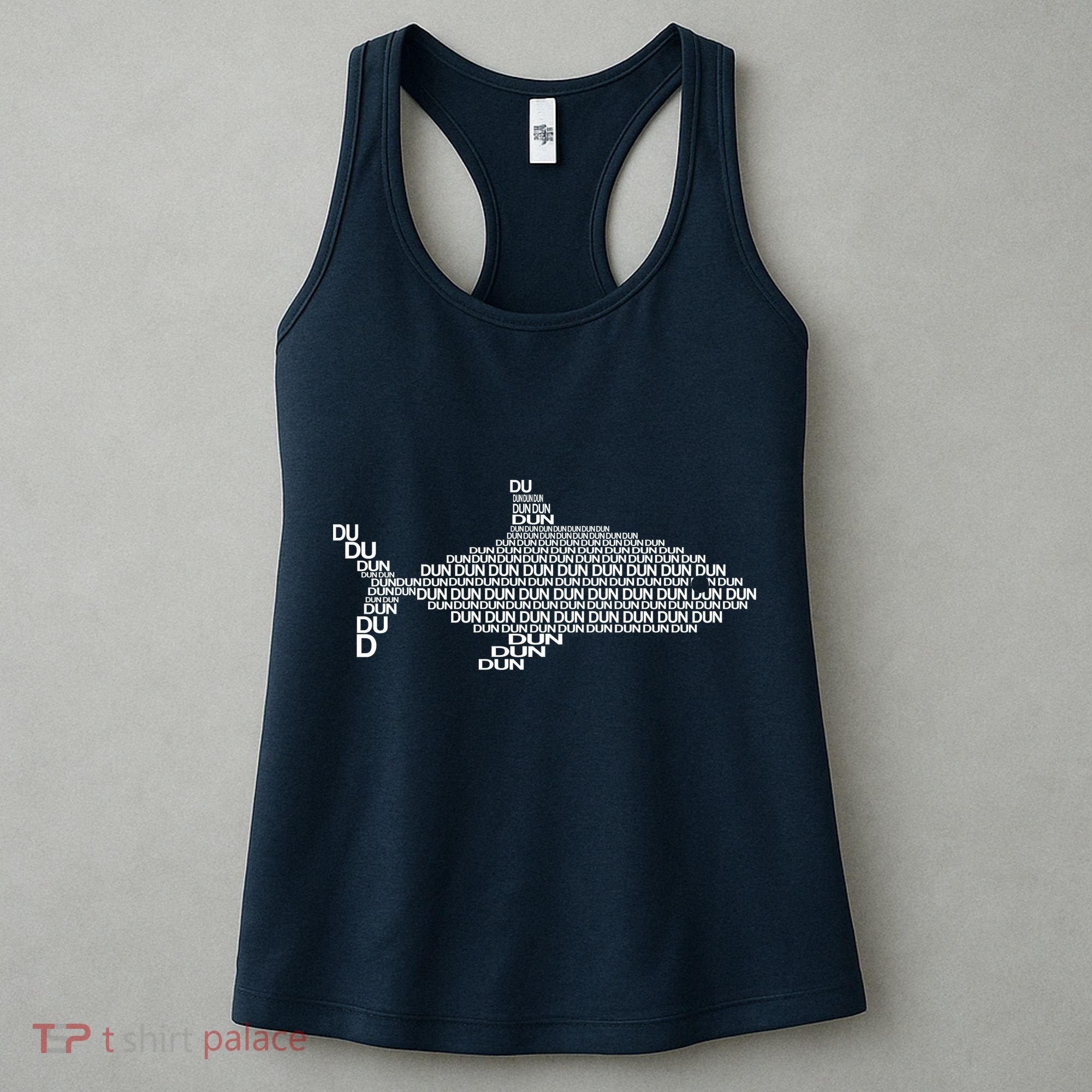Dun Dun Dun Shark Logo Women's Tank Top