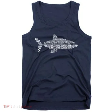 Dun Dun Dun Shark Logo Tank Top